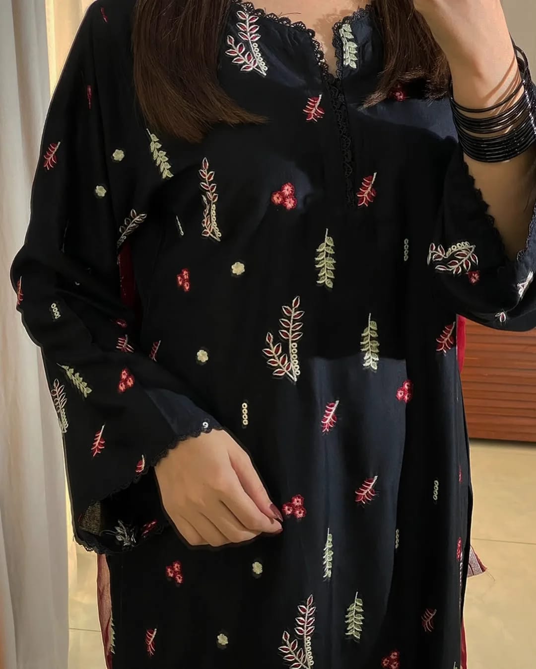 Diana Embroidery 3 piece