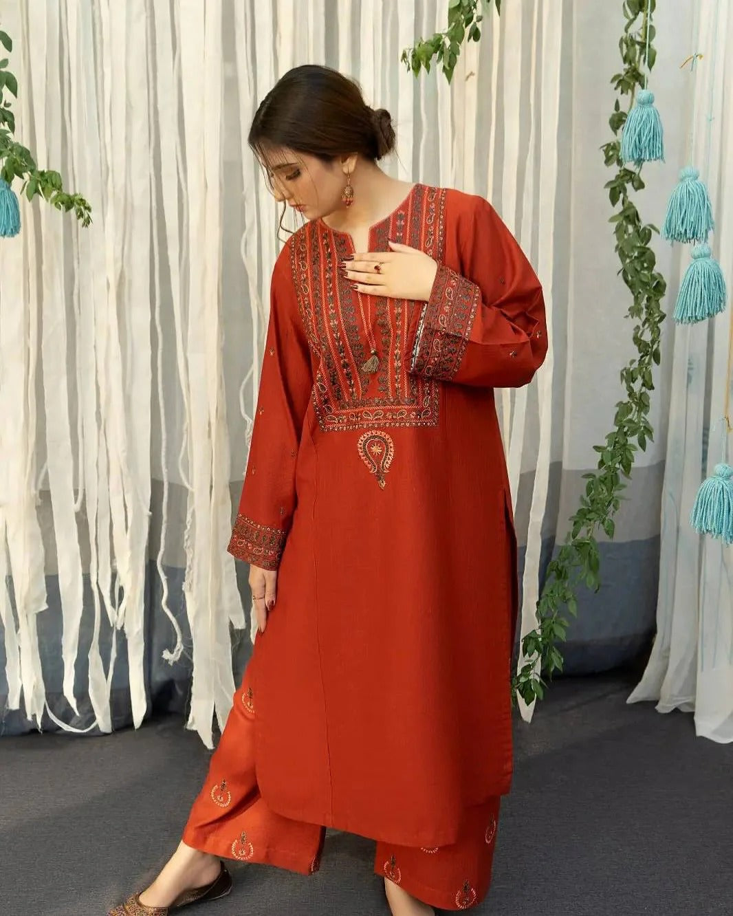 Hoor Embroidery 3pcs