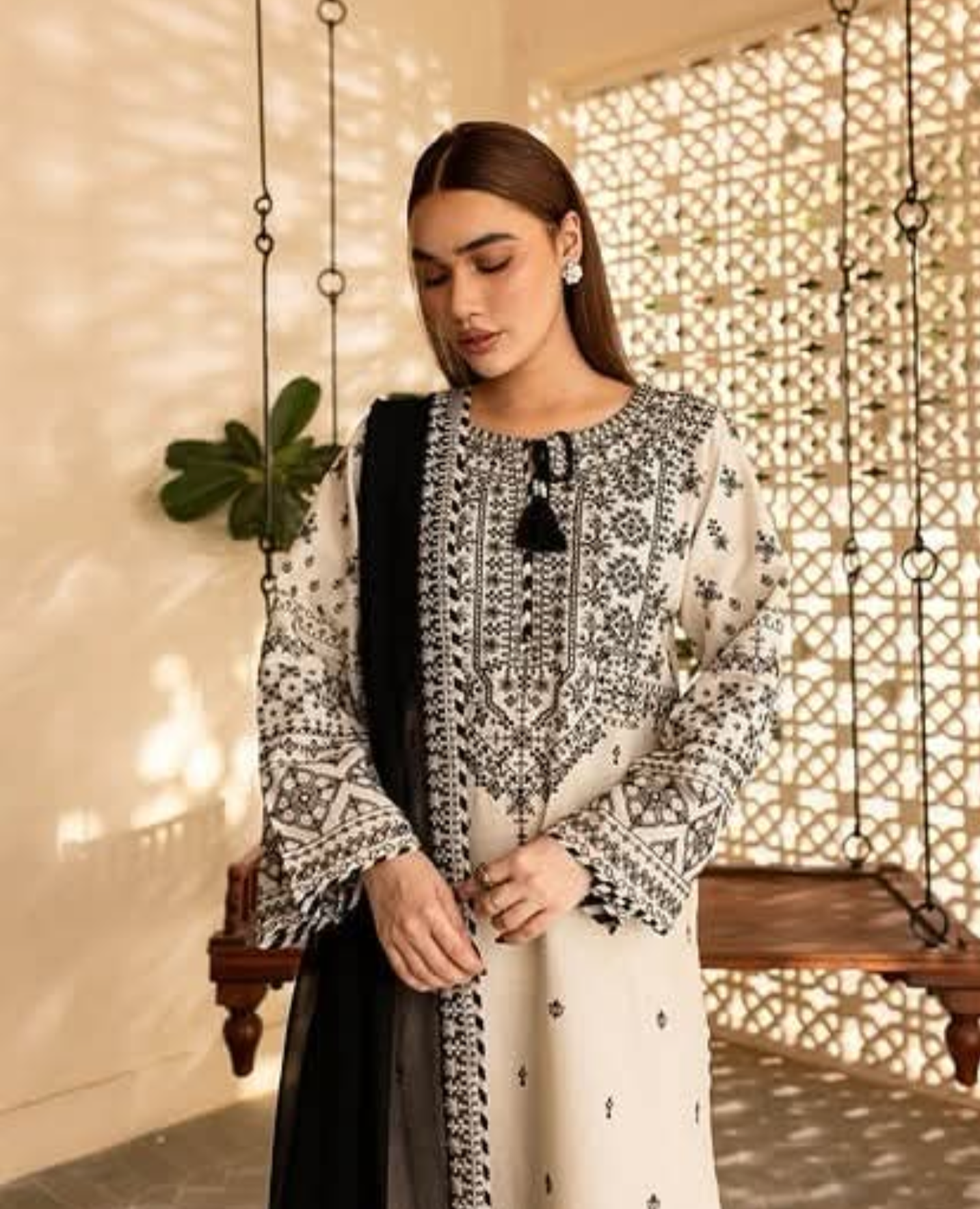 Arfa Embroidery 3 Pcs