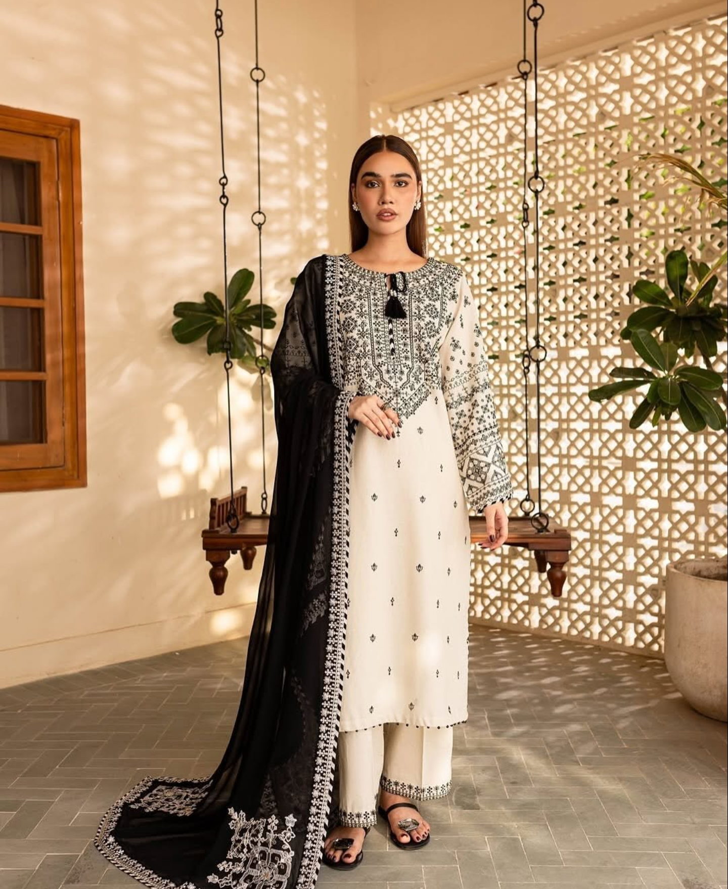 Arfa Embroidery 3 Pcs