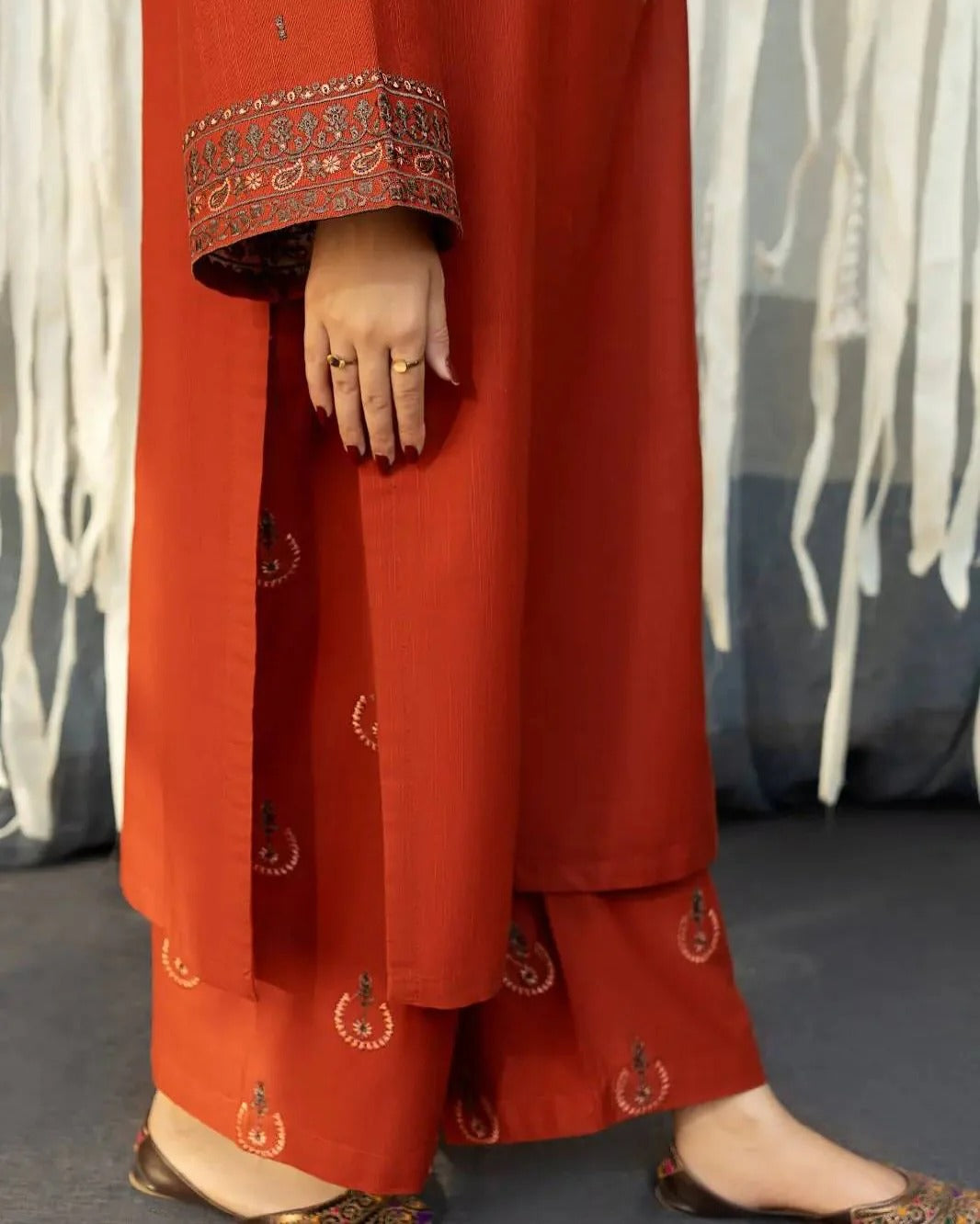 Hoor Embroidery 3pcs